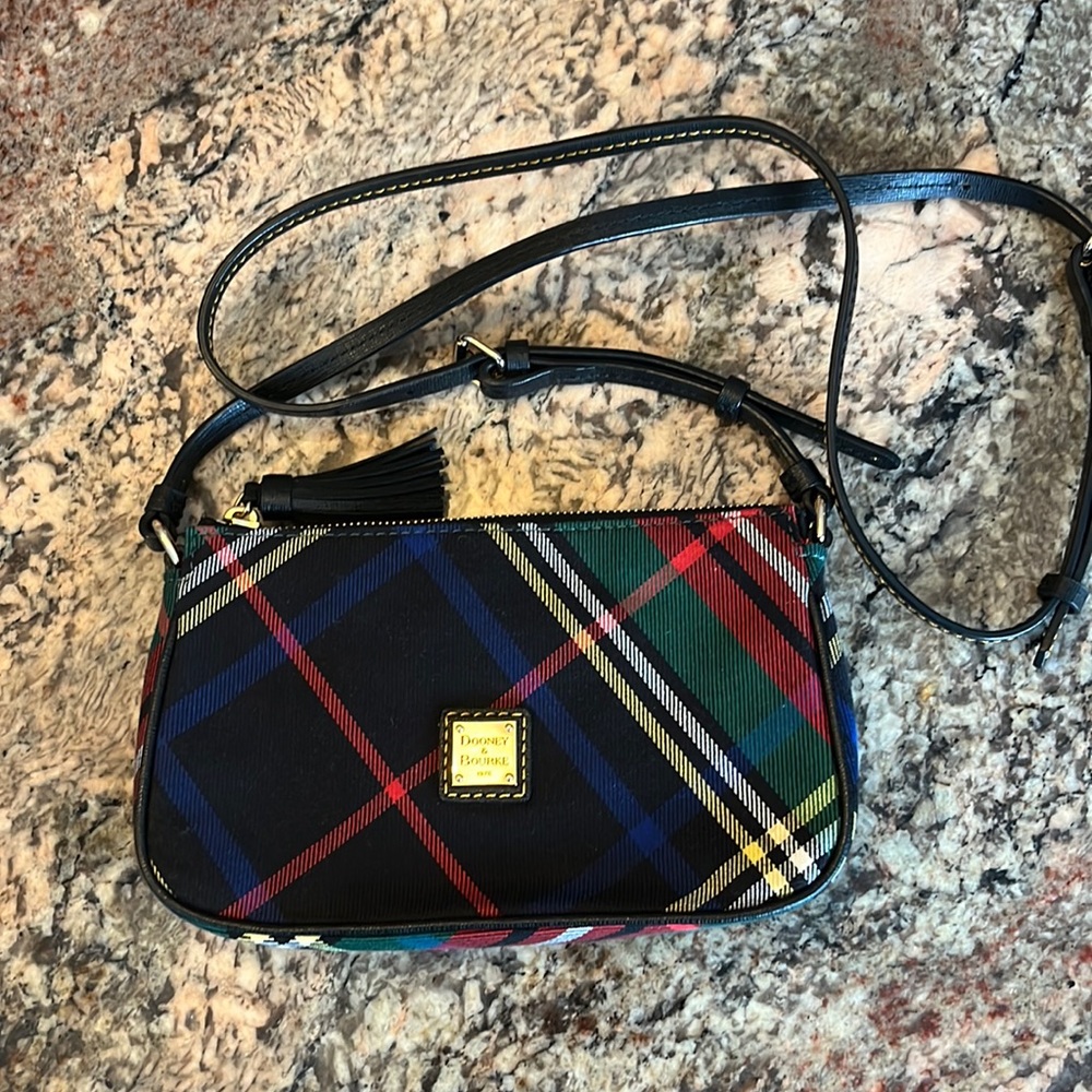 Dooney & Bourke Tartan Lexi Crossbody Black.